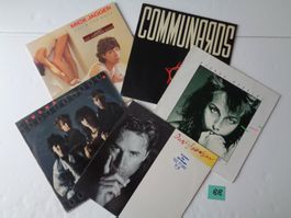 5 LP -Mick Jagger-Communards-Nena-Gianna Nannini-Don Johnson