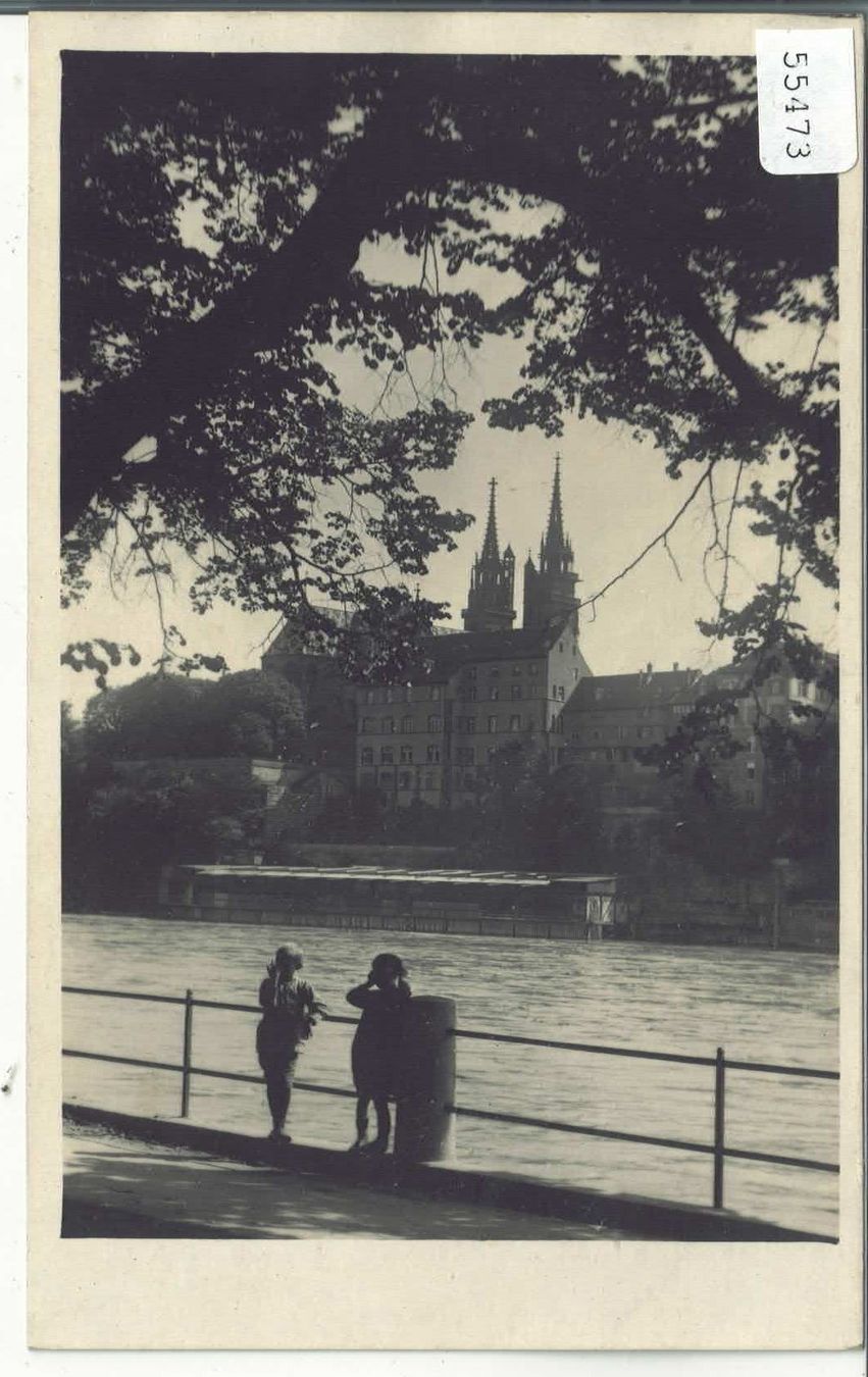 Cartes postales: Basel - Münster - animee – D'occasion à Ettingen par Kartenplanet