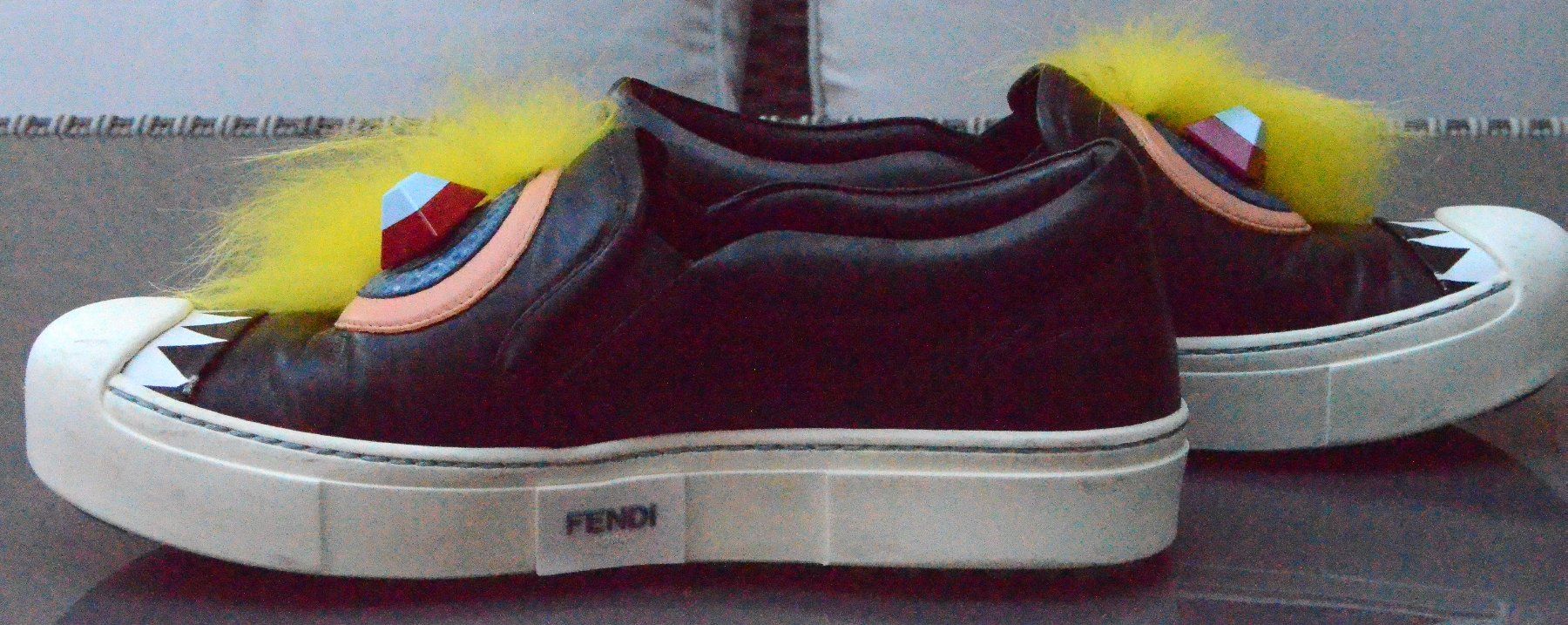 Fendi Damenschuhe: Fendi Monster Sneakers 36 – Gebraucht aus Collonges von Auganien 5