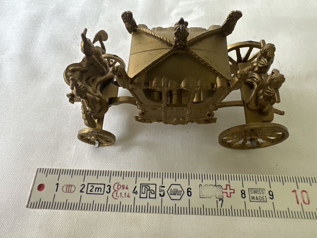 Toutes les décorations: Goldene Modell - Kutsche, Made in England, Crescent – D'occasion à Zürich par Chaeffeler 5