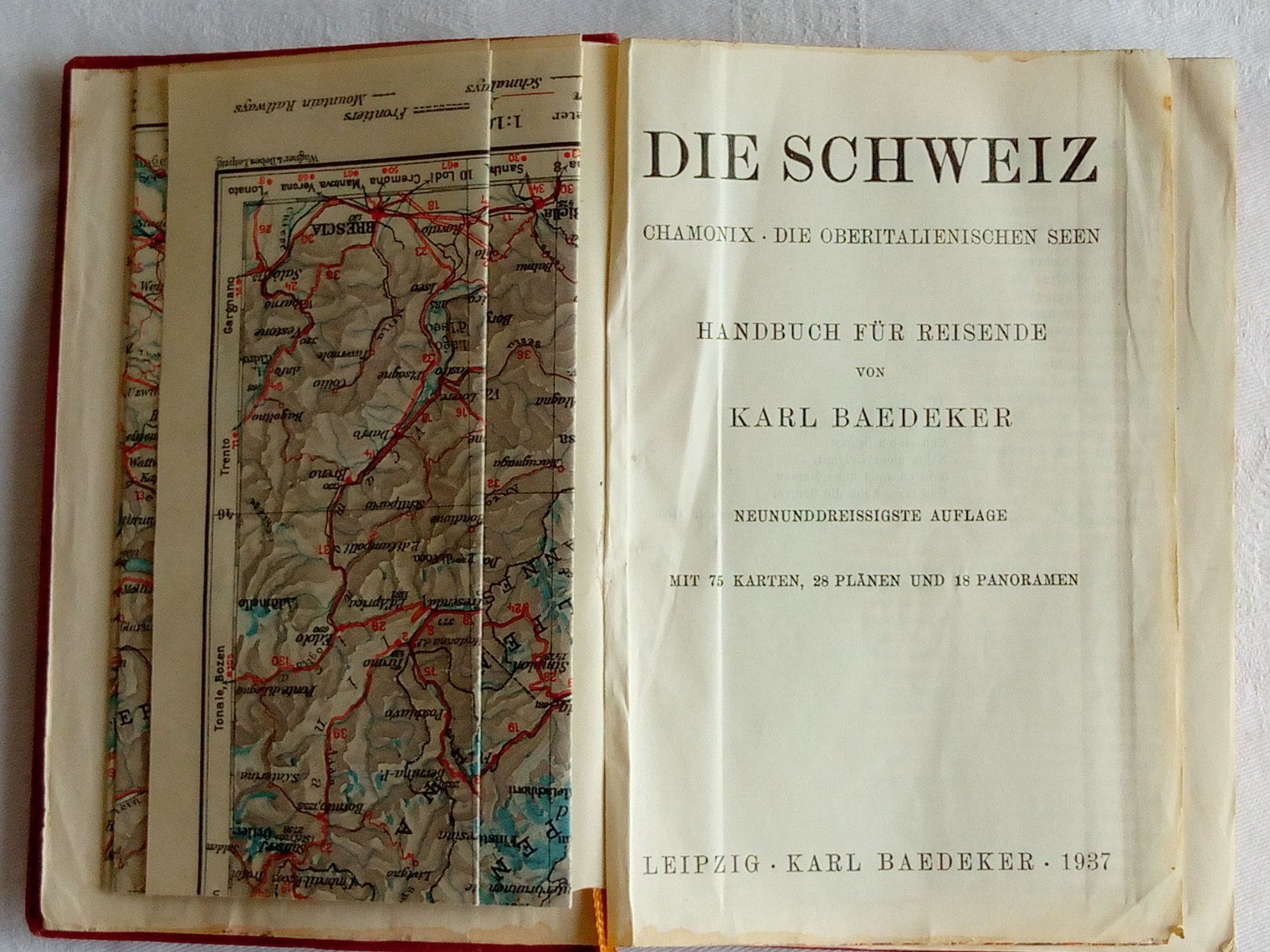 Libri: Baedekers SCHWEIZ Reisehandbuch – Usato da Pratteln venduto da Zund-88-Funken 1