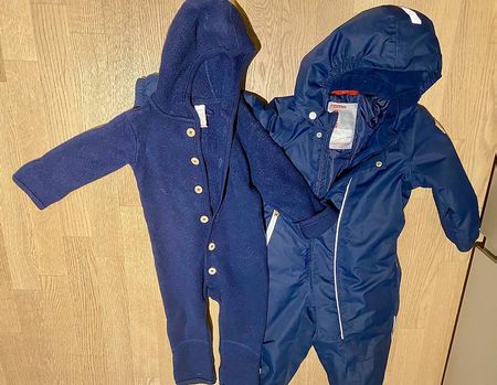 Reima Schneeanzug + Hessnatur Overall 86/92