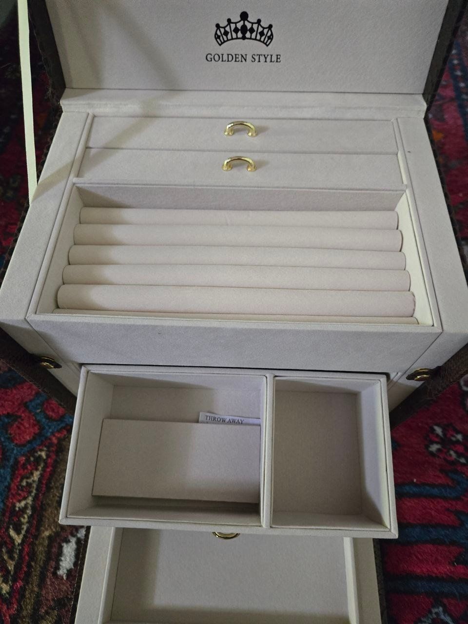 Valises de voyage: Leder Schmuckkoffer braun – D'occasion à Zetzwil par Stritzi 4