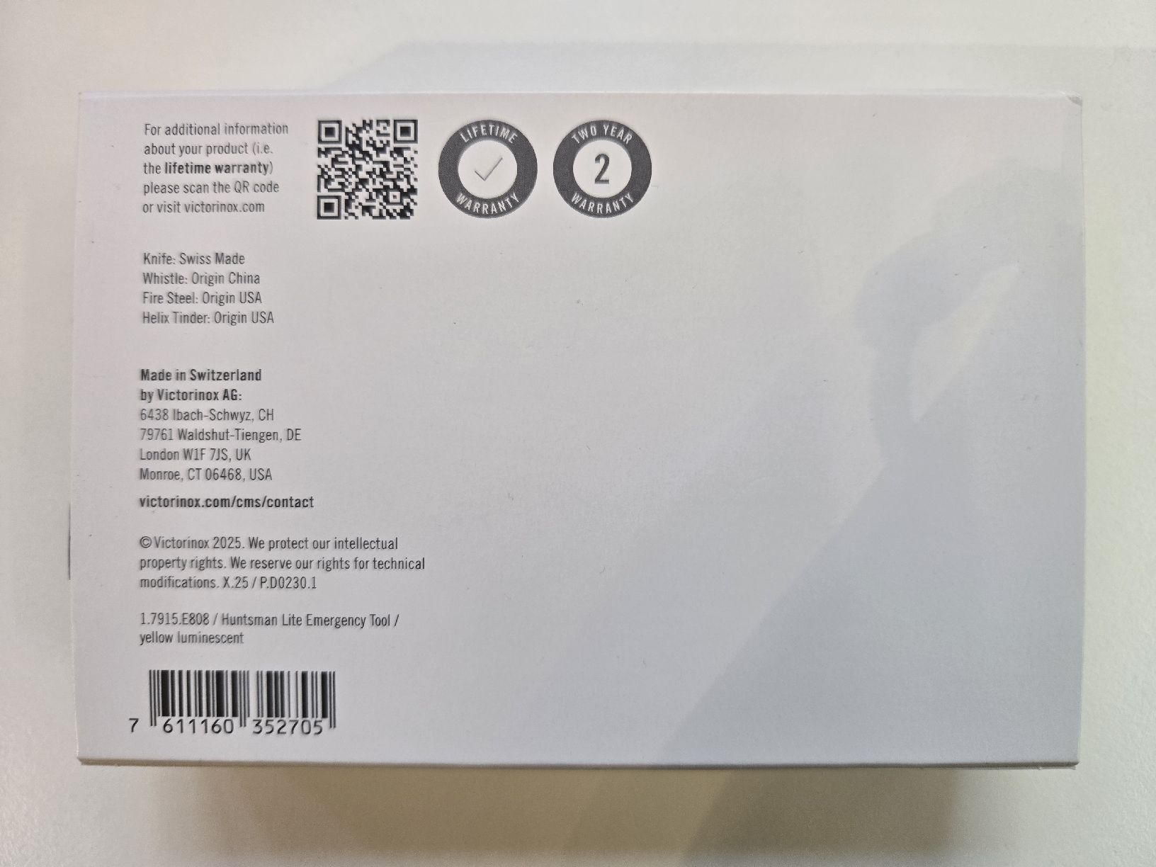 Victorinox Coltelli tascabile: Huntsman Lite Emergency Tool – Nuovo (secondo la descrizione) da Luzern venduto da Nini_862 1