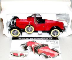 1928 Stutz Black Hawk Bottail Speedster, FRANKLIN MINT 1:24