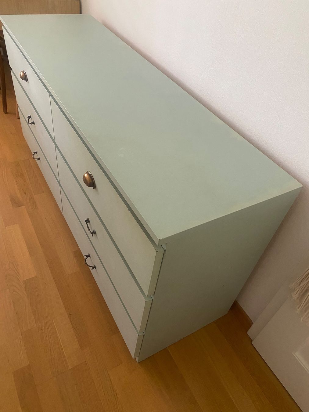 MALM Kommode mit 6 Schubladen – Light Sage Green / elegant (Gebraucht) in Küsnacht ZH für CHF 59 – nur Abholung auf Ricardo kaufen