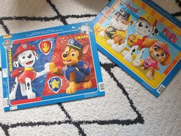2 Paw Patrol Rahmen Puzzle mit je 35 Teile