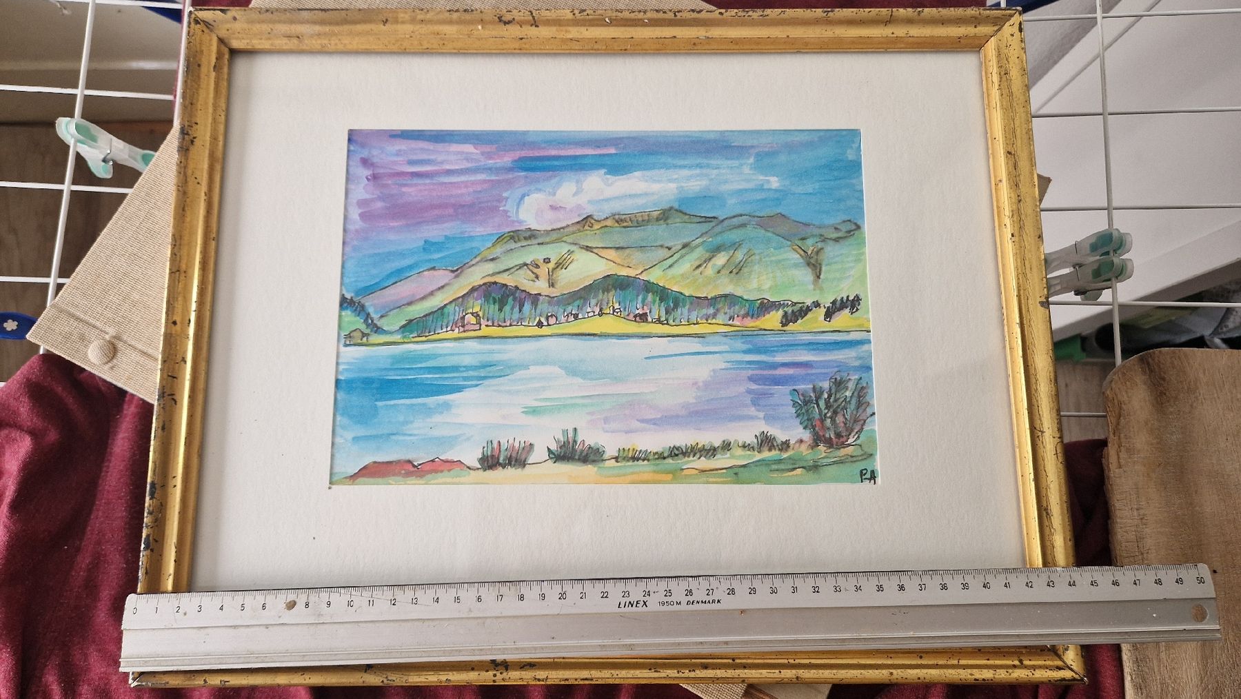 Dipinti: Wunderbares Aquarell  – Usato da Wetzikon ZH venduto da Oldieslover 2