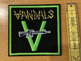 Vandals - Patch Aufnäher Sticker Metal Rock Band