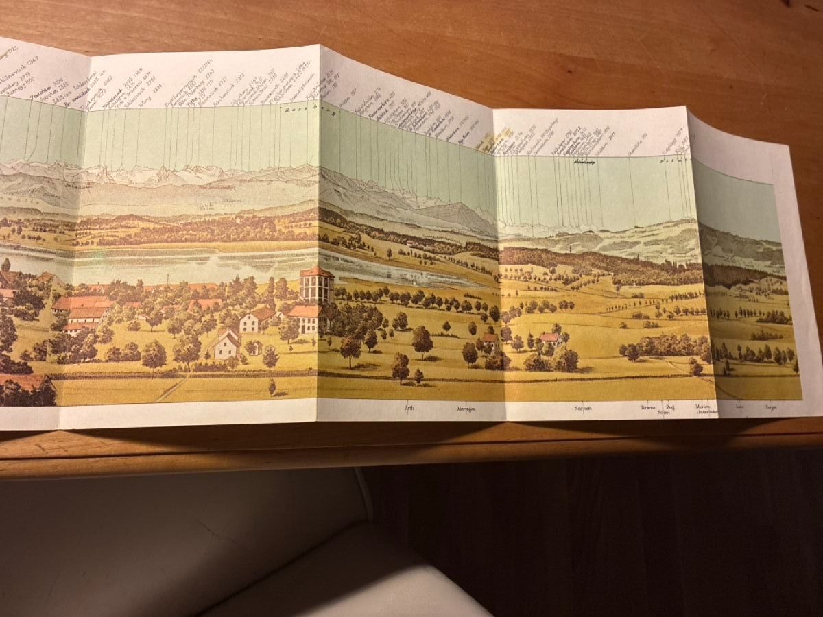 Landkarten & Atlanten: Panorama Karte Pfäffikon ZH ... – Gebraucht aus Wetzikon ZH von chris7pat 2