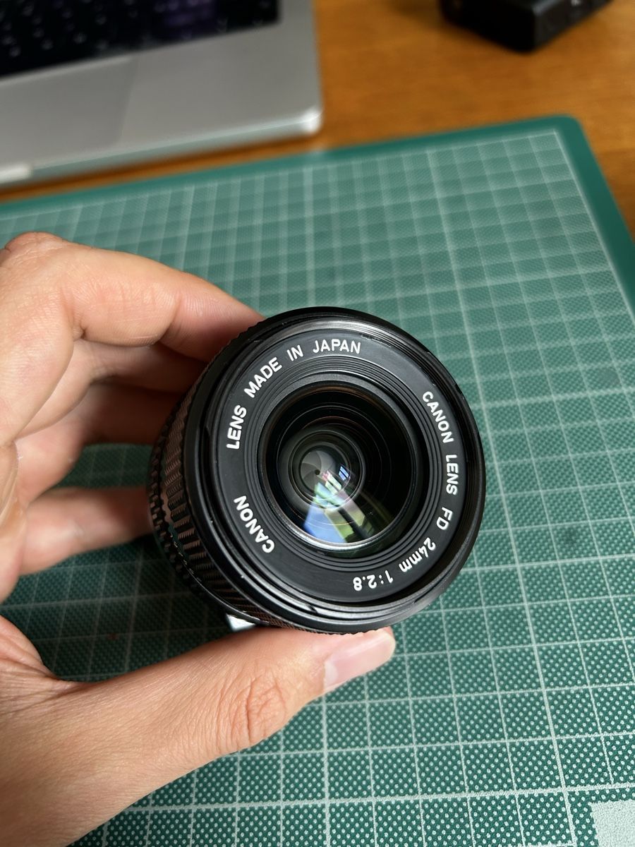 Canon Obiettivi: Objectif Canon FD 24mm 1:2.8, état comme neuf. – Usato da Fribourg venduto da dep_78gd 1