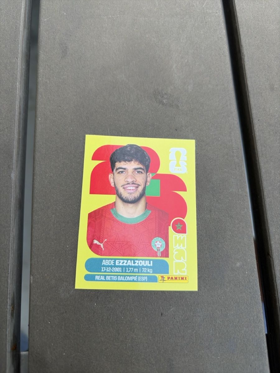 Panini Sammelbilder & Trading cards: Abde Ezzalzouli – Neu (gemäss Beschreibung) aus Dornach von metallbau.ch