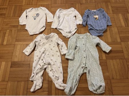 Lot de 5 vêtements pour bébé taille 62