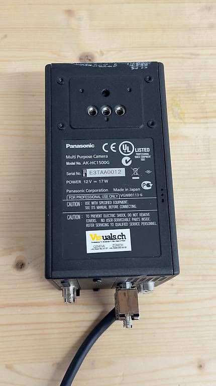 Panasonic Videocamere: Panasonic AK-HC1500G caméra box broadcast HD-SDI – Usato da Fribourg venduto da Malone 2