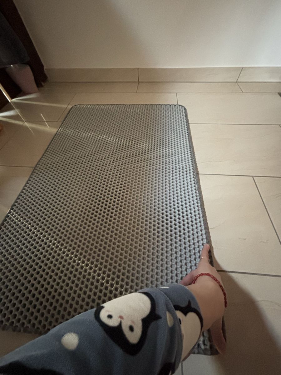 WC: Grey Cat Litter Mat XXL – Nuovo (secondo la descrizione) da Bironico venduto da Koalaboss 1