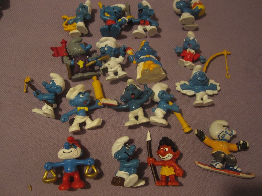 17 x  Schlumpf Figuren Sammlung(Peyo-Schleich_Peyo) 3