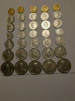 Lot de 35 pièces, millésimes 1970-1985,sans atelier B, RARE