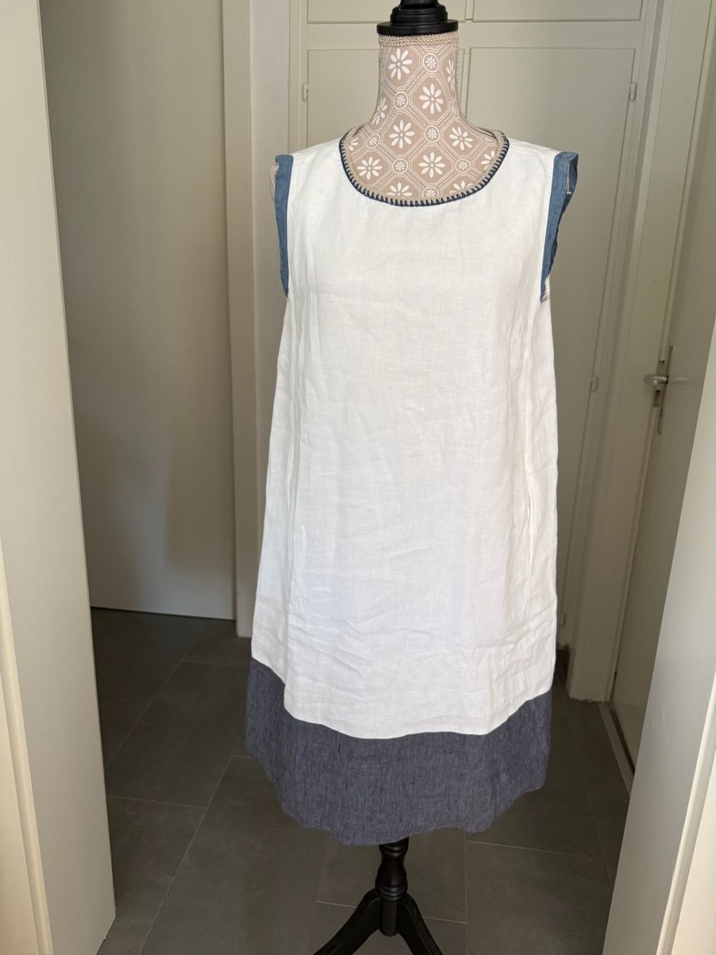 Vestiti: Le Tricot Perugia - Robe - Lin - 40 – Usato da Sion venduto da accroshoes