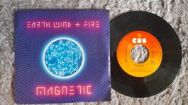 EARTH WIND + FIRE     MAGNETIC     7 VINYL SINGLE