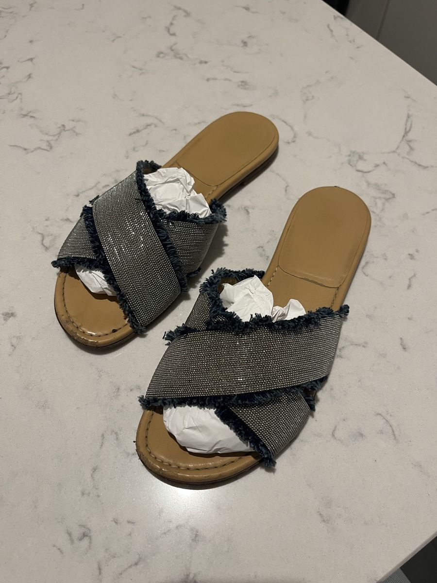Stuart Weitzman Damenschuhe: Stuart Weitzman Summer Slides sandals – Gebraucht aus Mies von nic_yk5d