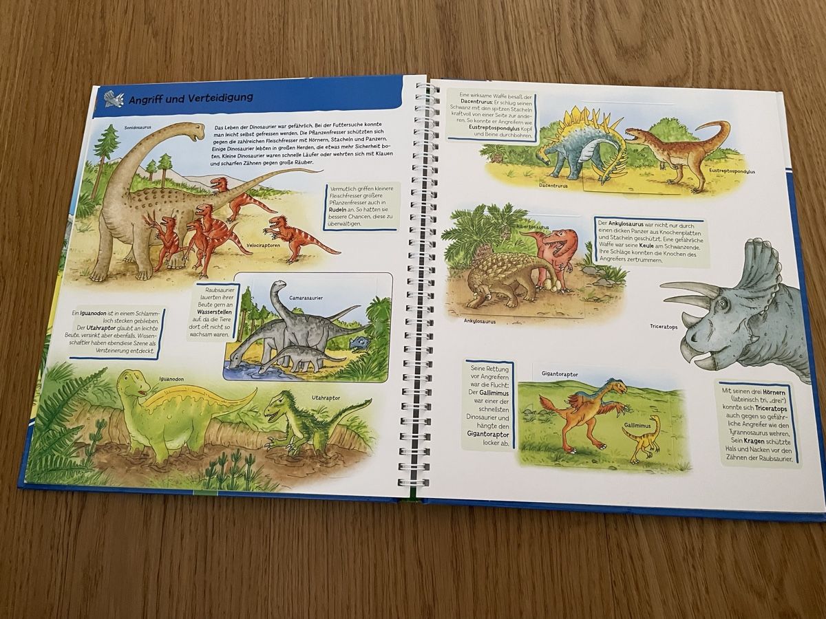 Libri: Dinosaurier Kinderbuch mit Klappen neu! – Nuovo (secondo la descrizione) da Lyss venduto da Landleben0 2
