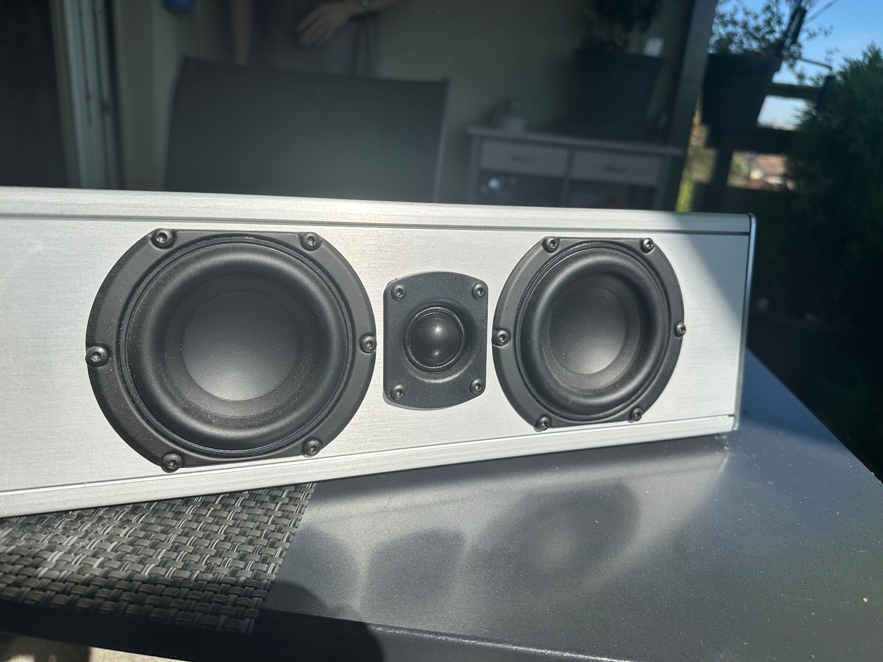 Piega Casse acustiche: Piega Center Speaker in Silber – Nuovo (secondo la descrizione) da Basel venduto da hifidany 1