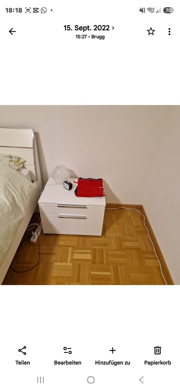 Betten: Doppelbett 160x200  – Neu (gemäss Beschreibung) aus Oberweningen von Sonounitaliano 3