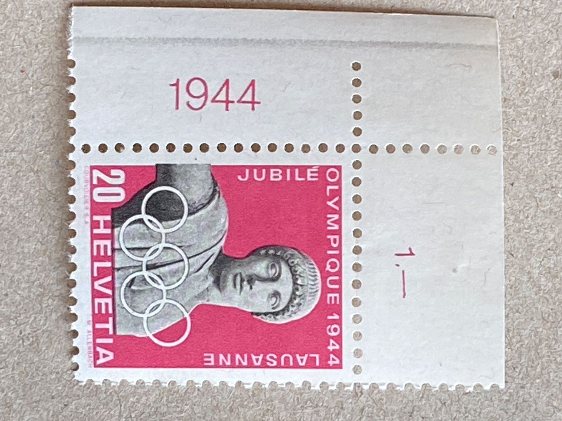 Tutti i francobolli: 260, schöne Druckverschiebung, postfrisch – Usato da Aarau venduto da hilde47 1