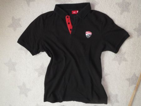 stylisches DUCATI Herren Polo Shirt Gr L