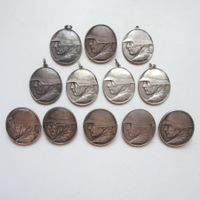 Nationalspende für unsere Soldaten 1918 Silber 0.800 12 Stk.