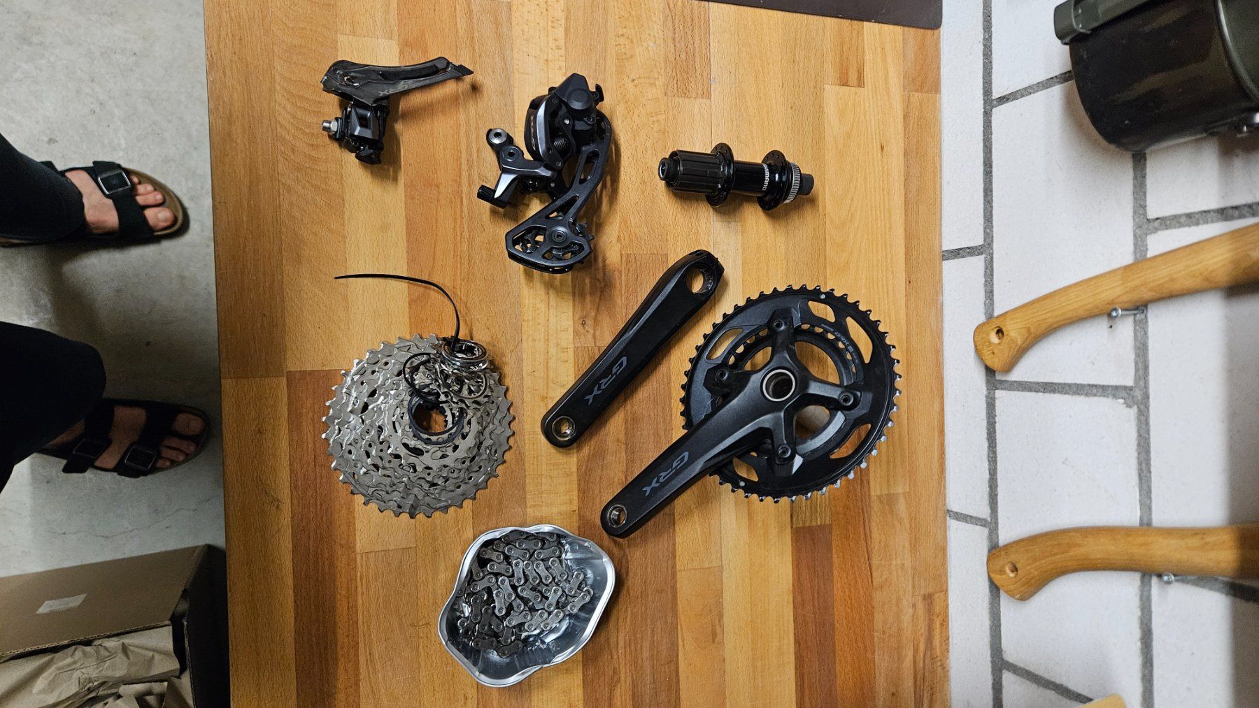 Shimano Pezzi di ricambio: shimano GRX 2x12 Gruppe – Nuovo (secondo la descrizione) da Einsiedeln venduto da sh666 1