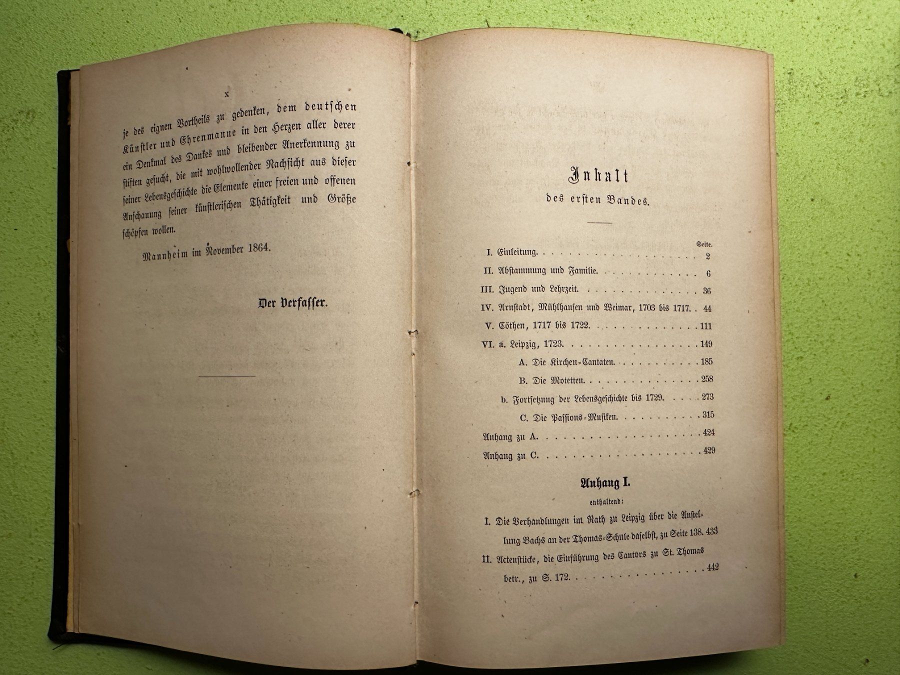 Libri: C.H. Bitter: Johann Sebastian Bach. 1865 – Usato da Zürich venduto da allp 5