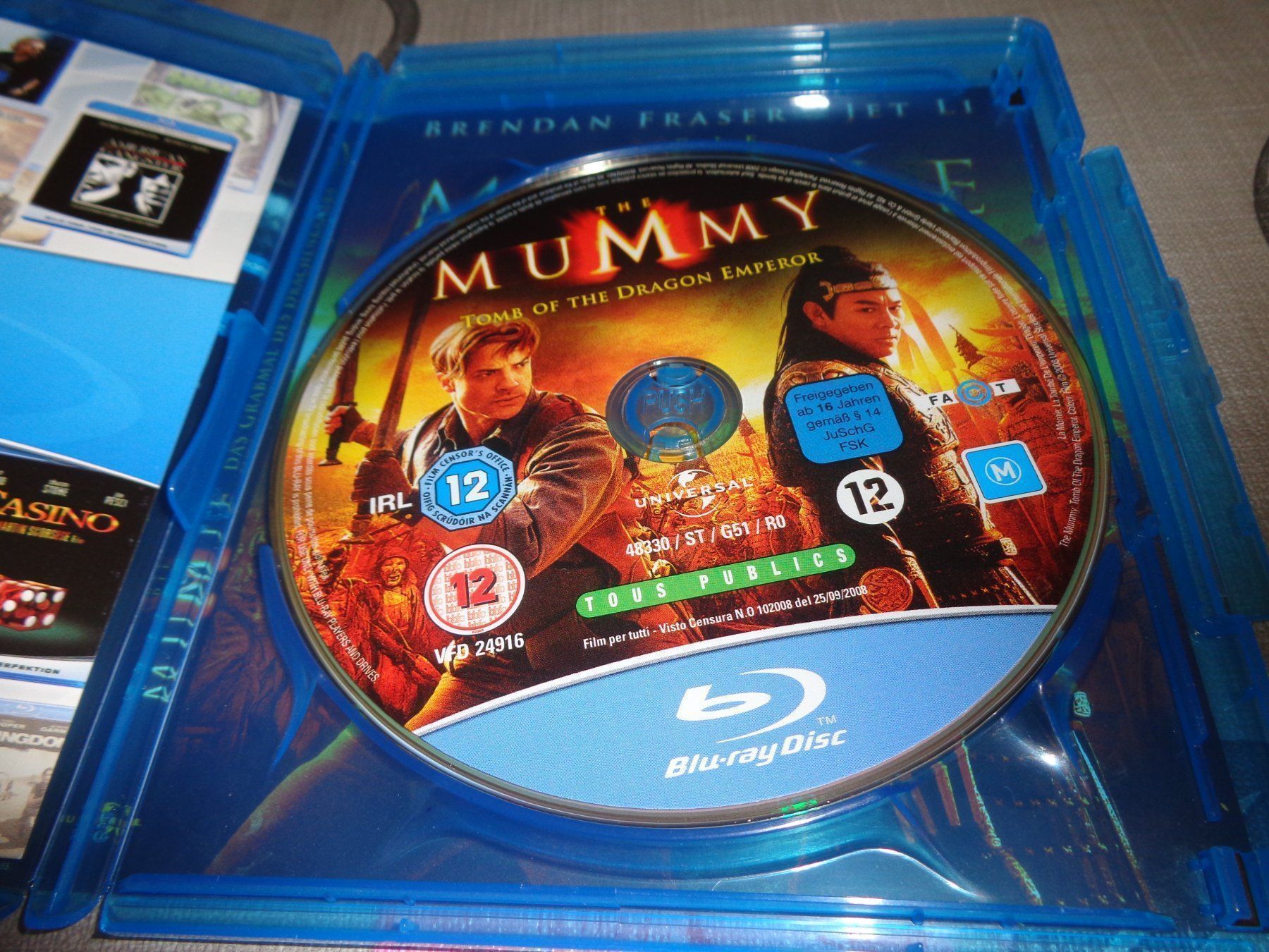 Tutti i DVDs: Die Mumie - Das Grabmal des Drachenkaisers BLU-RAY – Usato da Olten venduto da Disc-Verkauf 1
