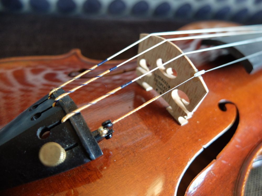 Strumenti musicali: Violine 4/4 -Guarneri-Kopie neuwertig- mit Kasten und Bogen – Usato da Vinelz venduto da woerni11 6