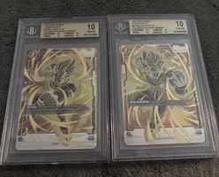 Dragon Ball Fusion World Goku/Vegeta Set Winner Promo BGS 10