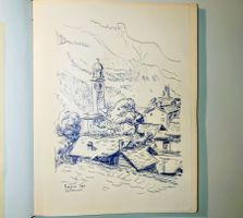 AUGUST WANNER. Monographie. NUR 25 EX. & ORIG.ZEICHNUNG SIG.