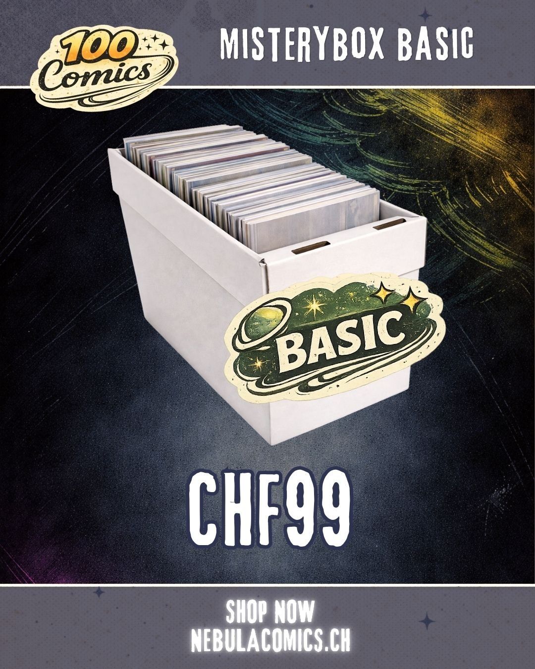 BD: 🟢 BASIC MISTERYBOX MIT 100 COMICS - AB 1.- CHF! – D'occasion à Giswil par RaW_HuB