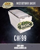 🟢 BASIC MISTERYBOX MIT 100 COMICS - AB 1.- CHF!