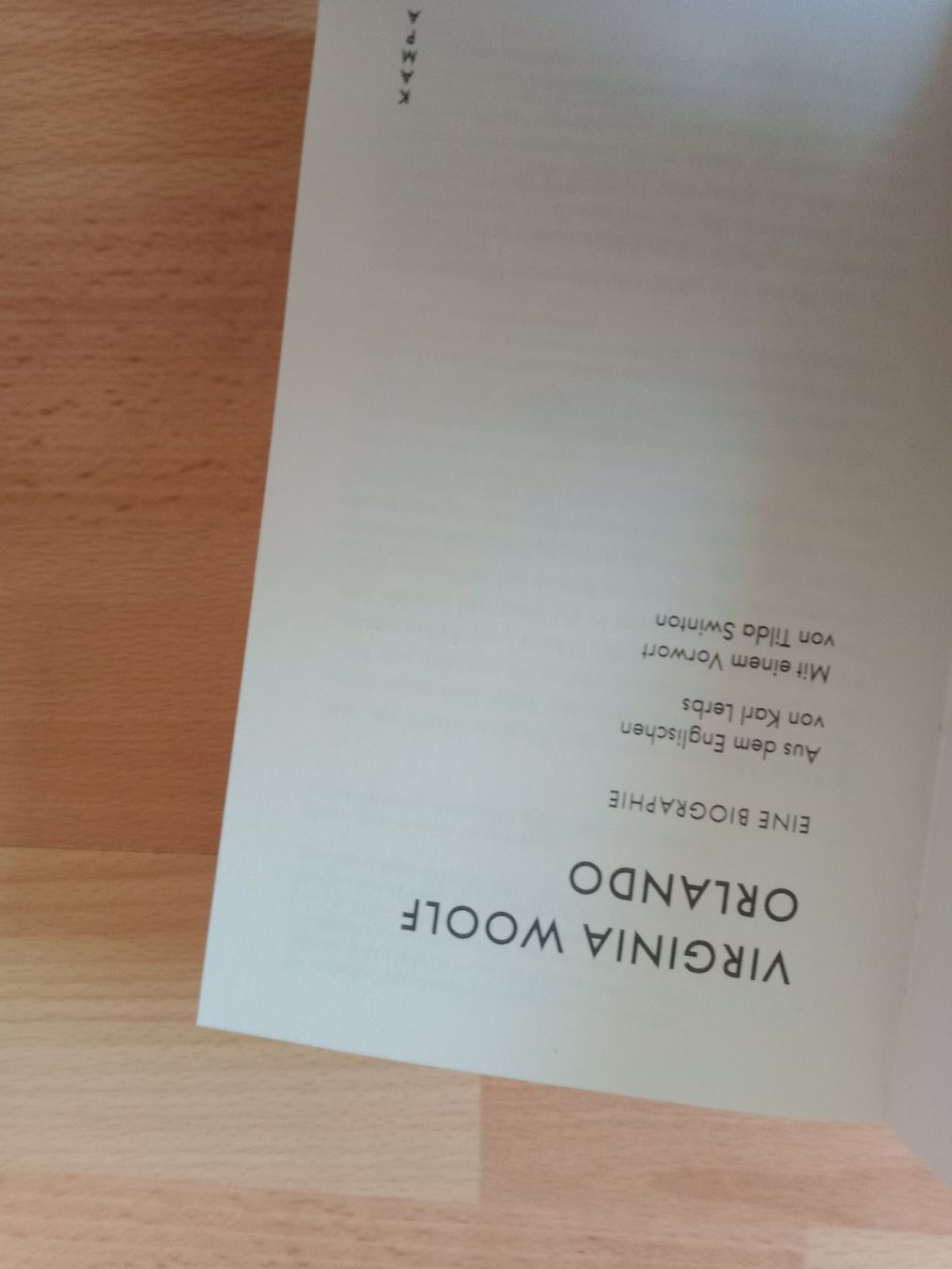 Livres: Virginia Woolf Orlando Roman Klassiker – Neuf (Voir description) à Wangen b. Olten par EmilythestrangeX 3