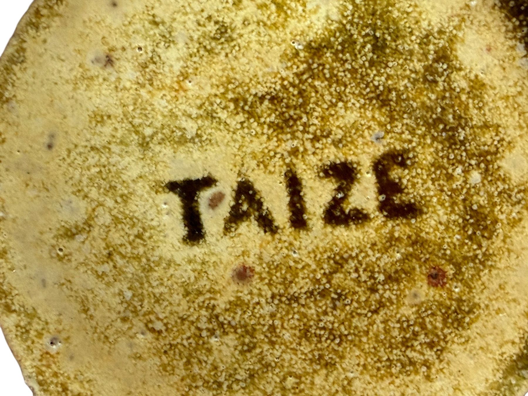 Servierplatten: Vide-poche grès d’art émaillé par Daniel de Montmollin Taizé – Gebraucht aus Morges von mod_q7tt 1