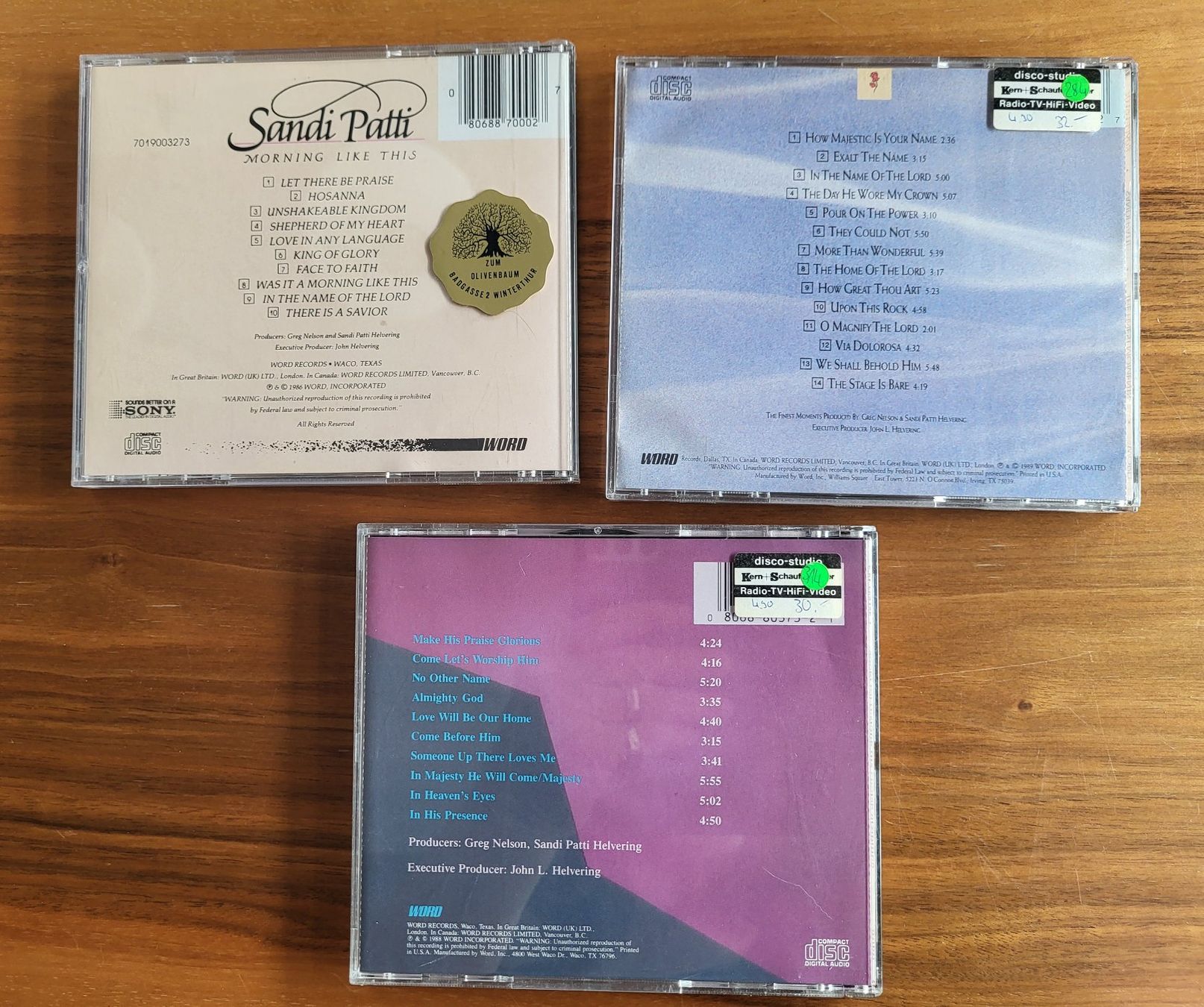 CD: Sandi Patty 3 CD, gebraucht – Usato da Guntershausen venduto da Luzia62 1