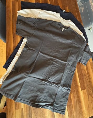 H&M / Oversized T- Shirt / 3 Pack / XS