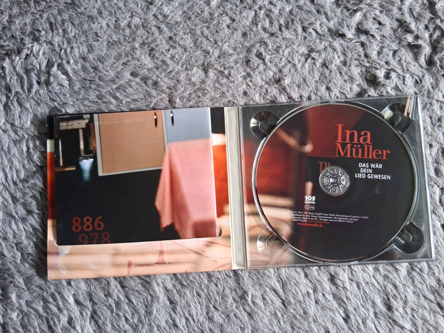 CDs: INA MÜLLER    DAS WÄRE DEIN LIED GEWESEN     CD – D'occasion à Wetzikon ZH par Ramones01 2