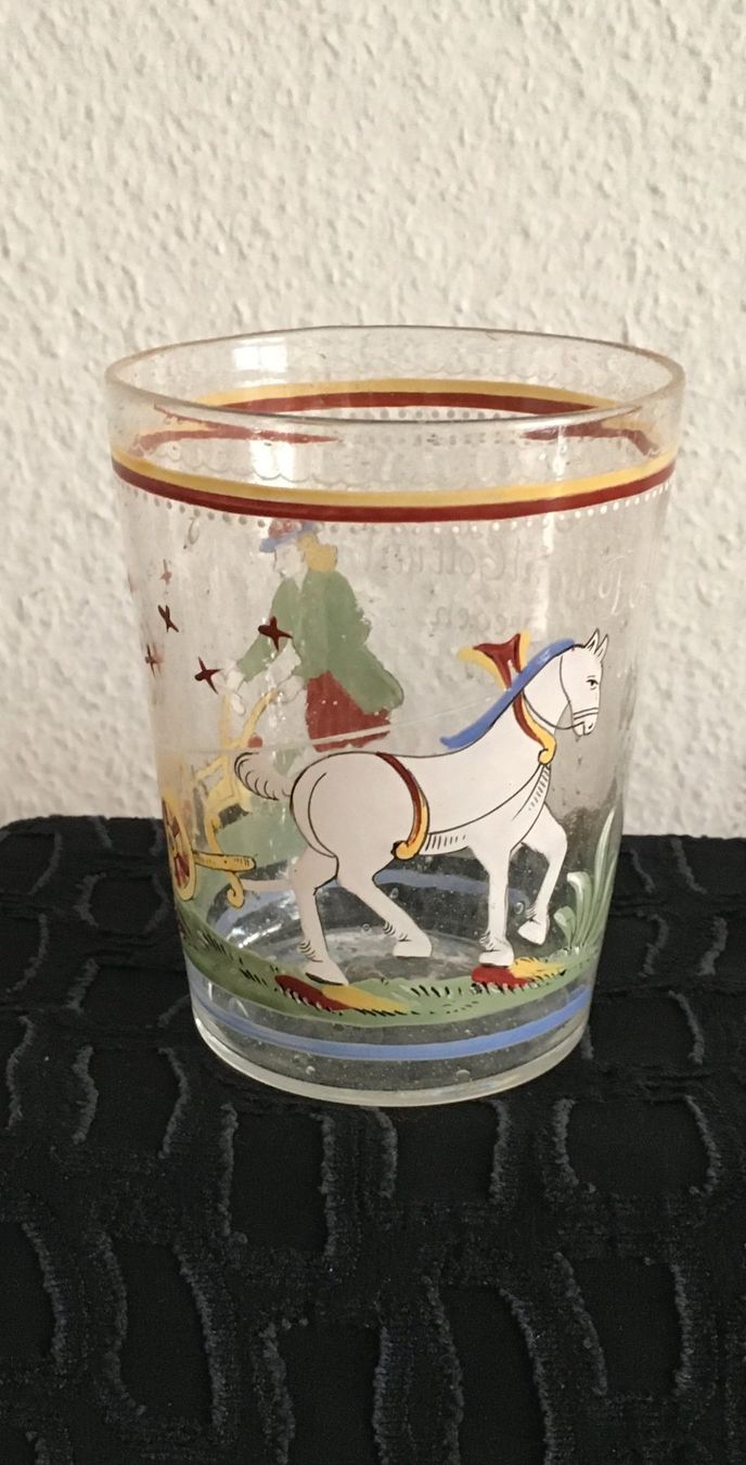 Bicchieri: Antikes Glasbecher 1745 – Nuovo (secondo la descrizione) da Zürich venduto da loriana 4