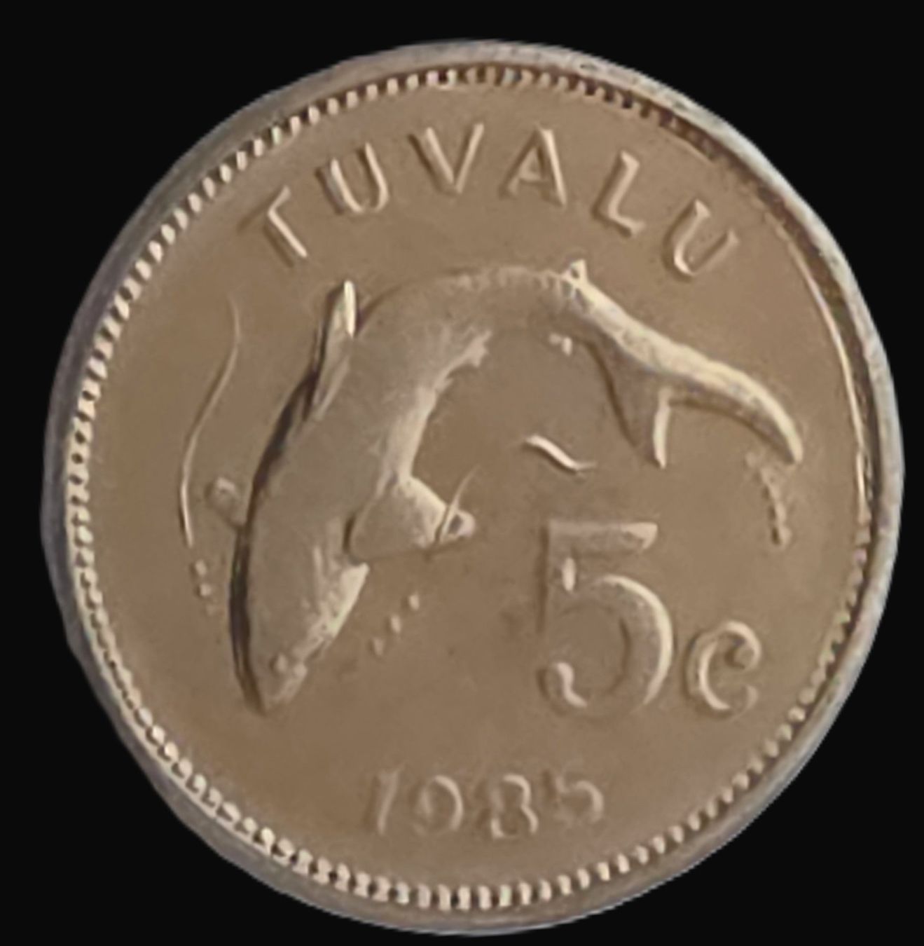 Alle Münzen: TUVALU 5 CENTS 1985 – Gebraucht aus winterthur von CoinPassion