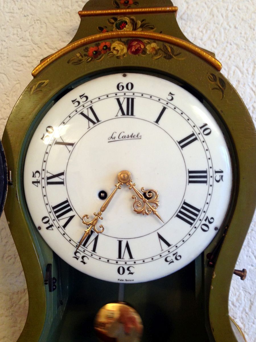 Eluxa Orologi da terra & Orologi da parete: Neuenburger Pendule le Castel – Usato da Eschenbach venduto da Alicekunst 3