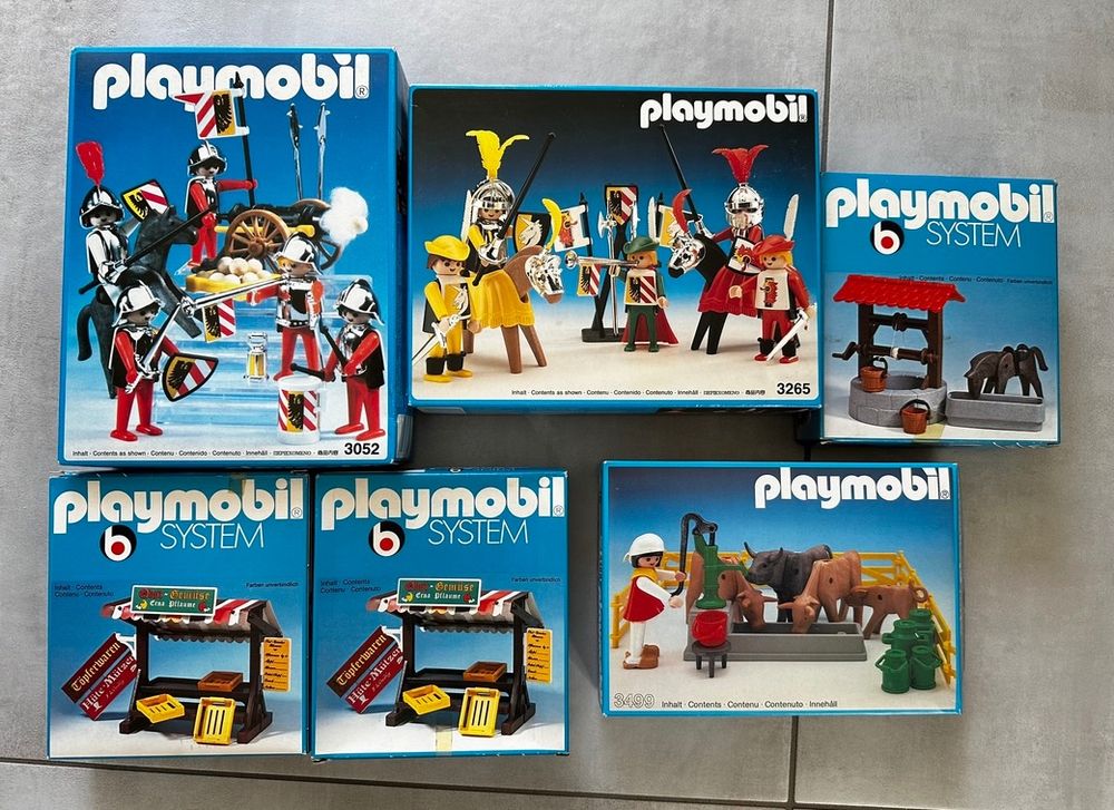 Playmobil 3052 Neu + 3265 Neu + 3296... Mittelalter Sammlung | Kaufen ...