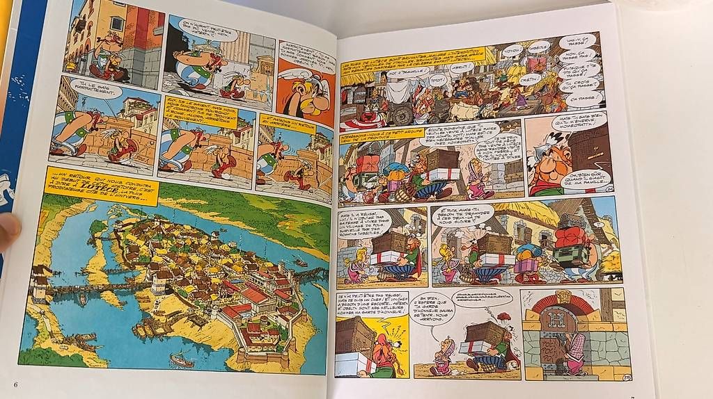 Comics: Astérix : Les Lauriers de César - n°18 – Gebraucht aus Penthalaz von Brunogtr35 4