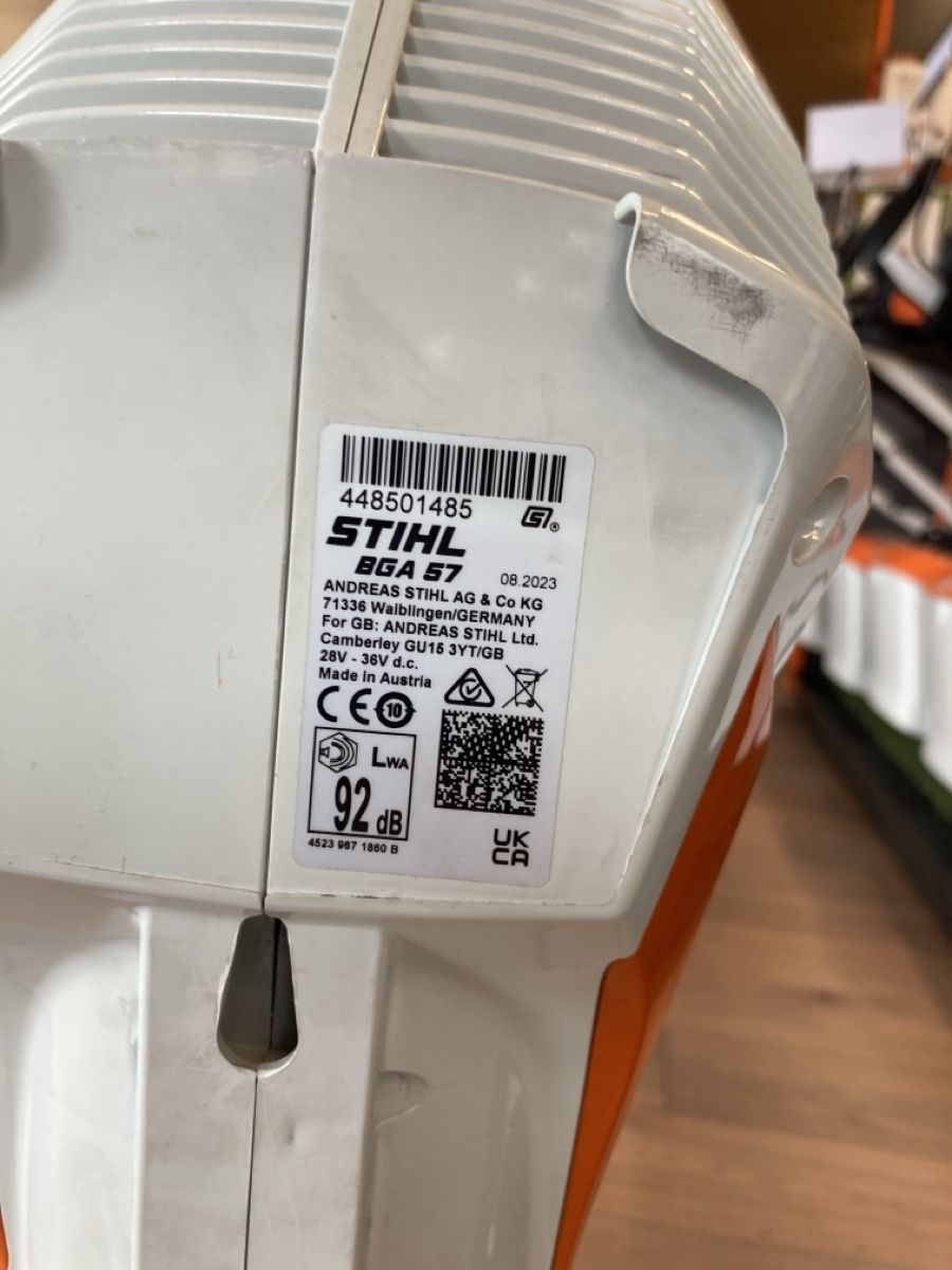 Stihl Soffiatori & Aspiratori per foglie: Bläser Stihl BGA 57 – Nuovo e nell'imballaggio originale da Grabs venduto da lomag 1