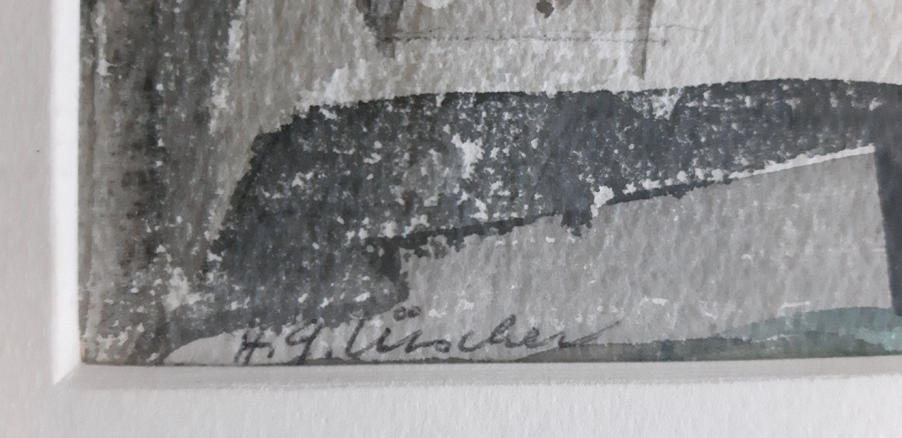 Gemälde: ISCHIA  -  Aquarell  -  Juli 67  -  H.G.Lüscher – Gebraucht aus Tagelswangen von BrigittaC01 5